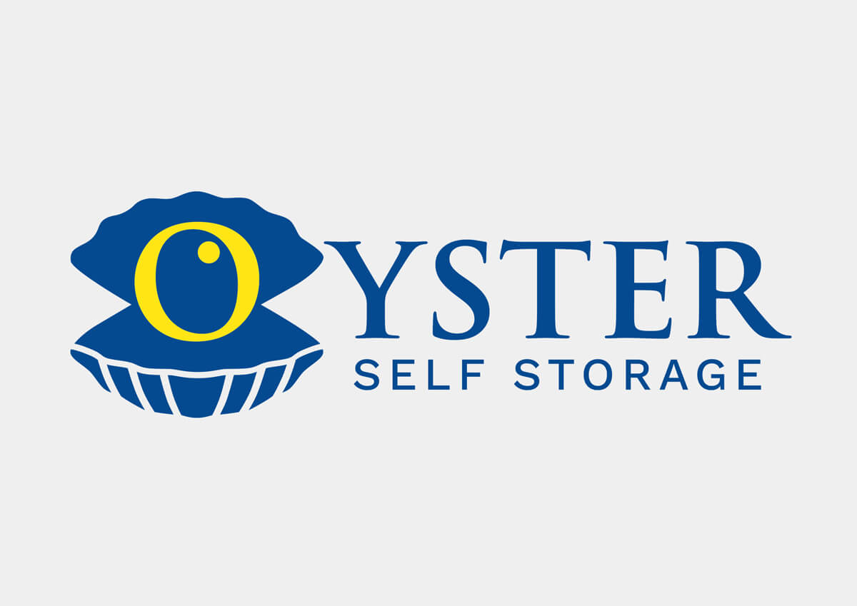 New logo, branding and signage for Oyster Self Storage