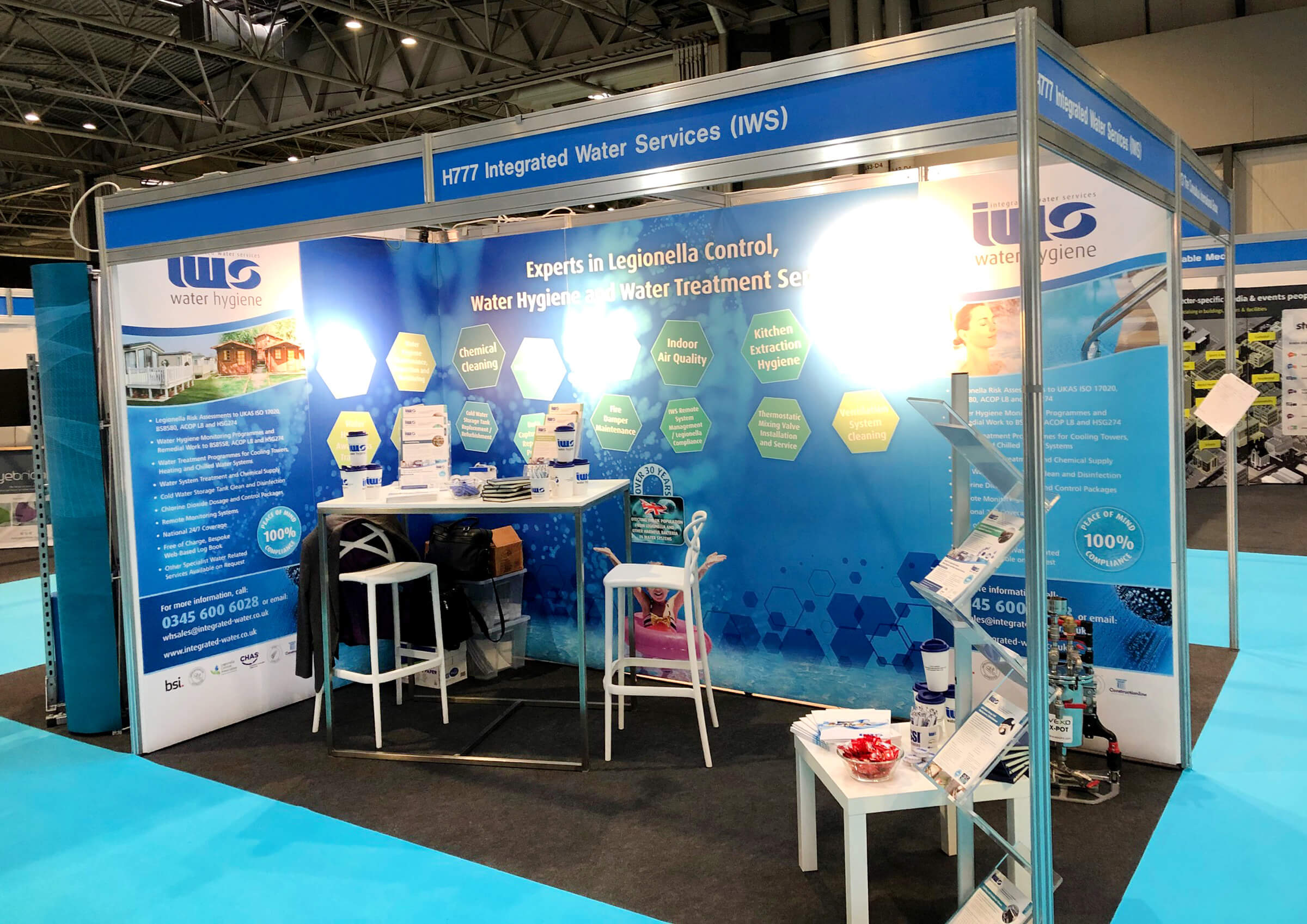 Integrated Water Services exhibition stand