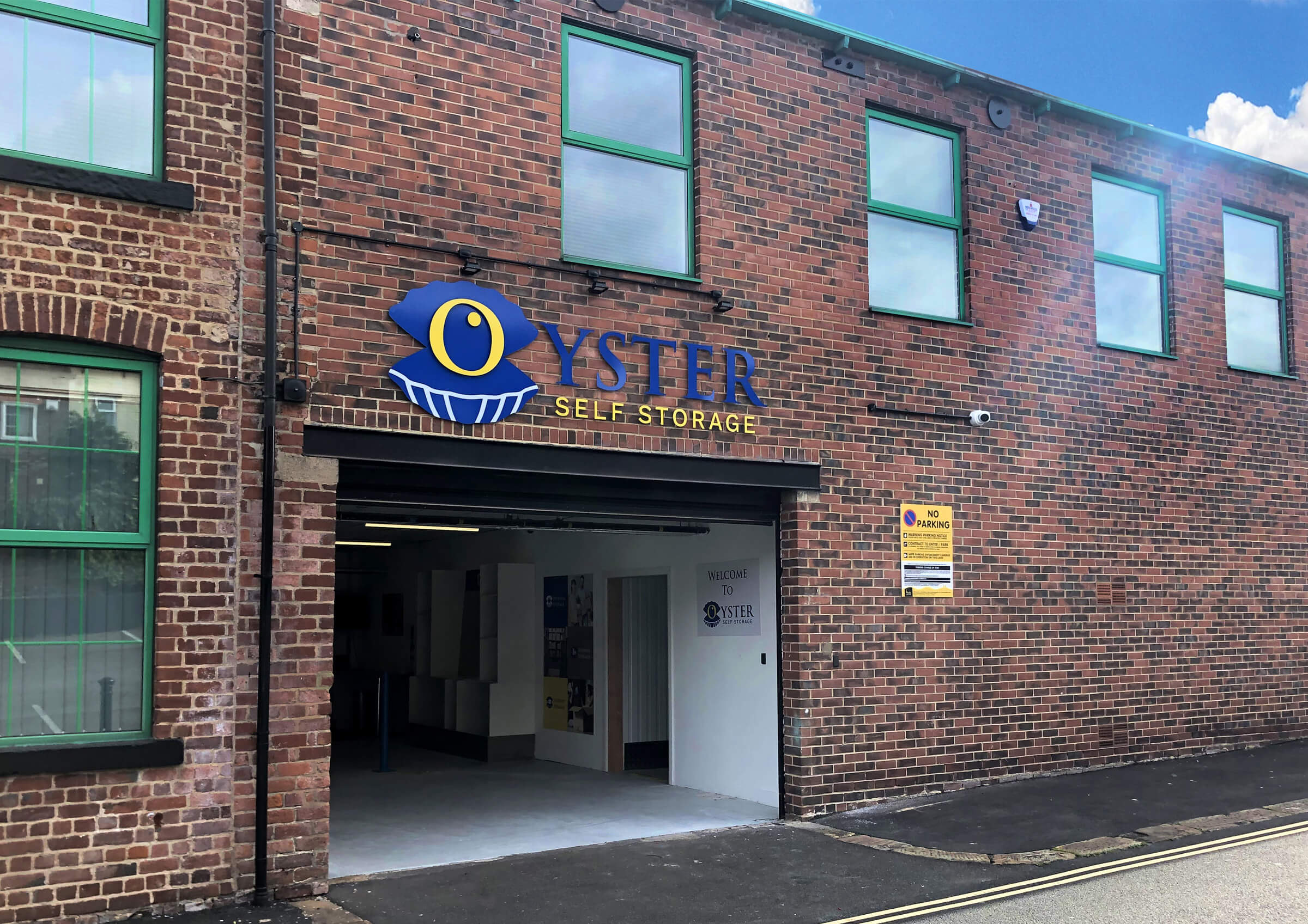 Oyster Self Storage building